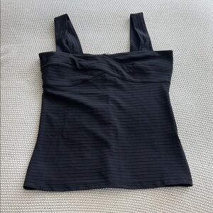 H&M Black Ribbed Tank Top